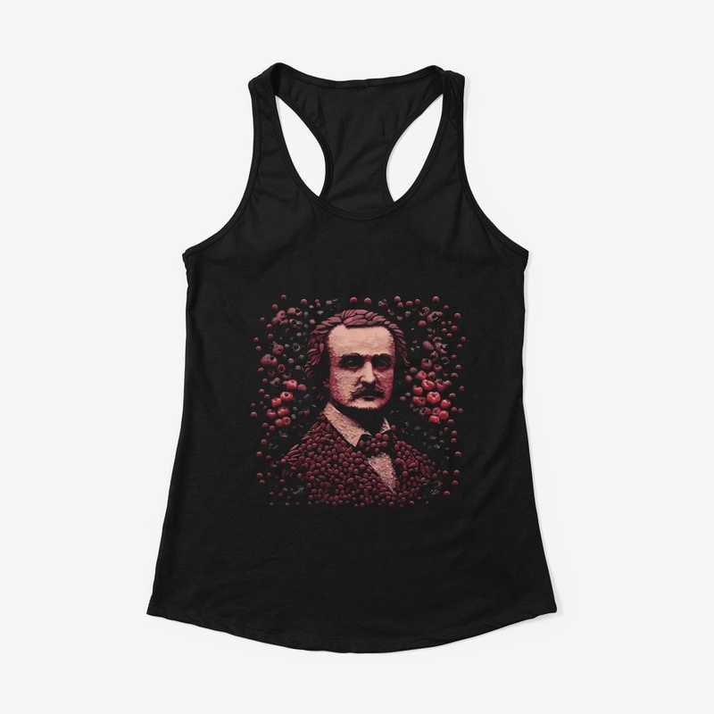  Edgar Allan Poe made of Cranberries