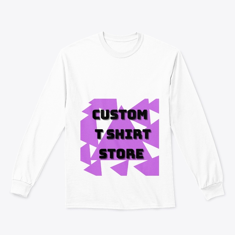 Custom t shirt store design