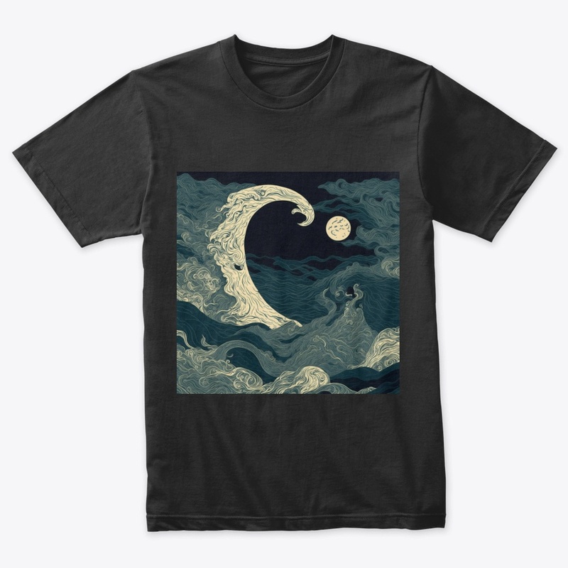 Nocturnal Waves: Moonlit Serenity! 🌊🌕
