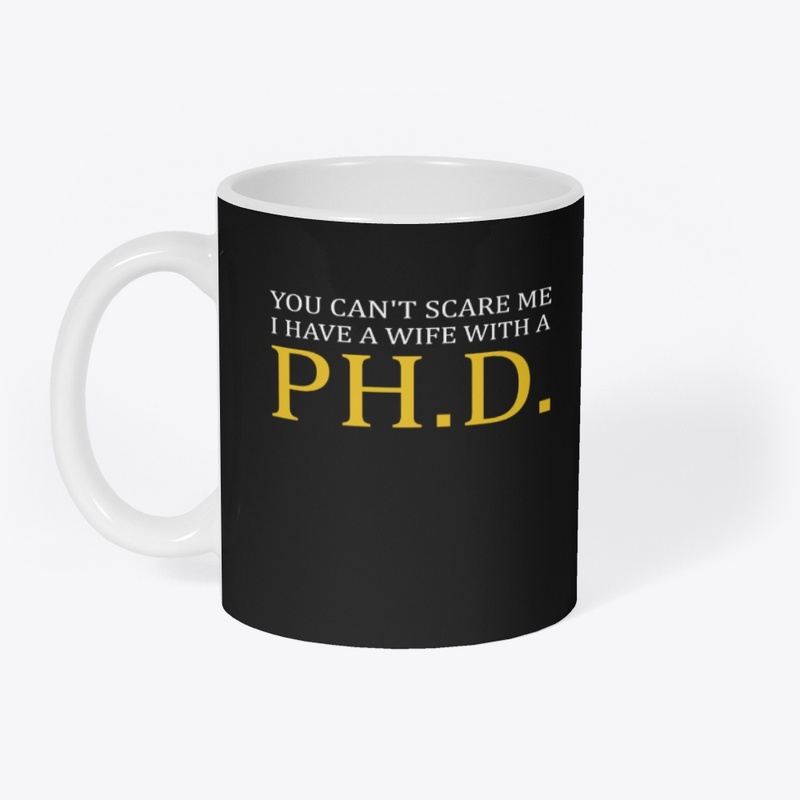 Funny Husband Wife Ph.D. Pride Design