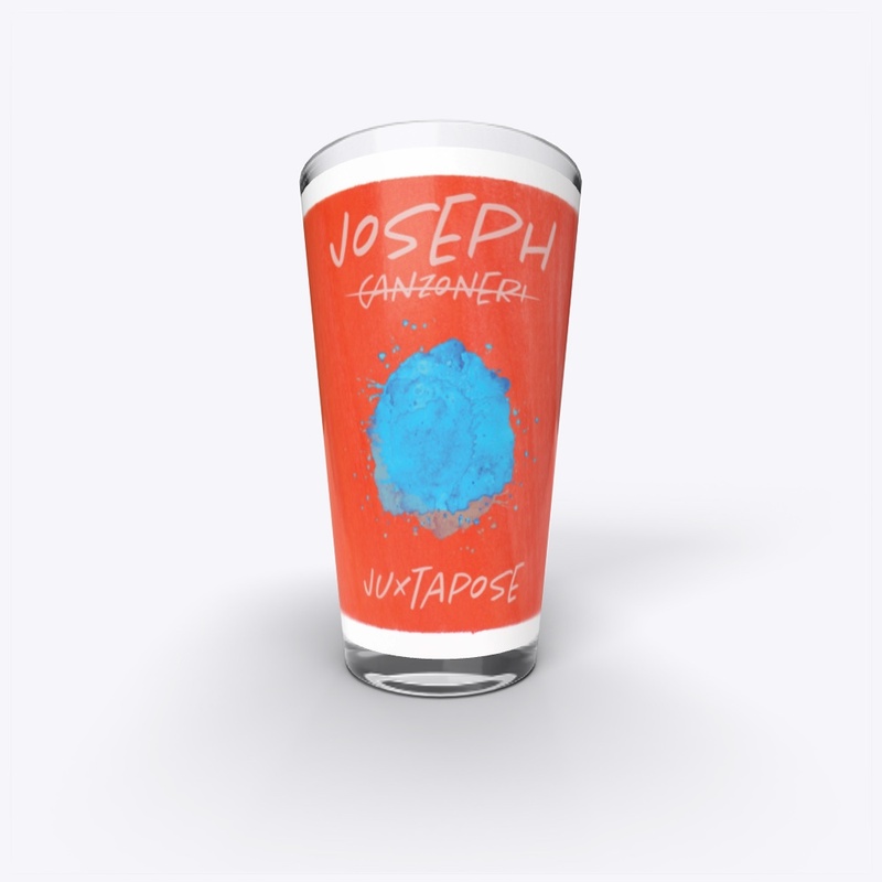 Official Juxtapose Album Art Beer Glass