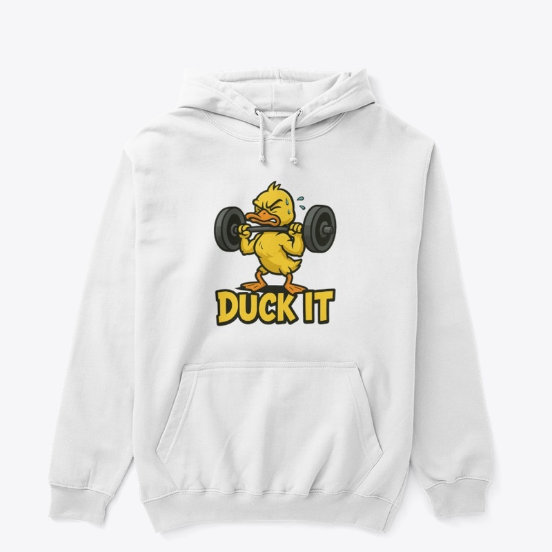 Funny Sweaty Duck Gym “Duck It” Workout