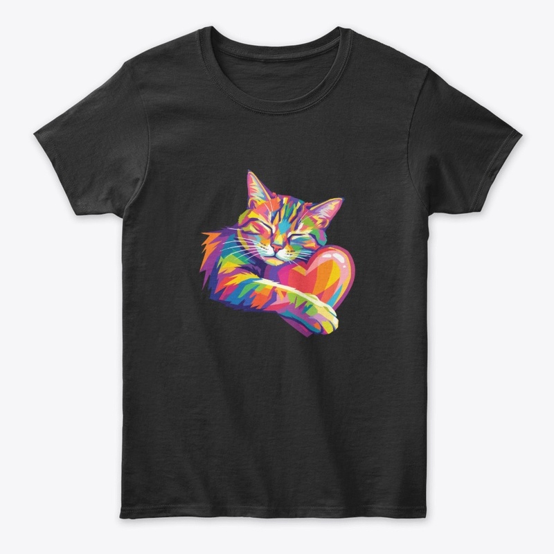 Cat Lover Heart Art 🐱❤️