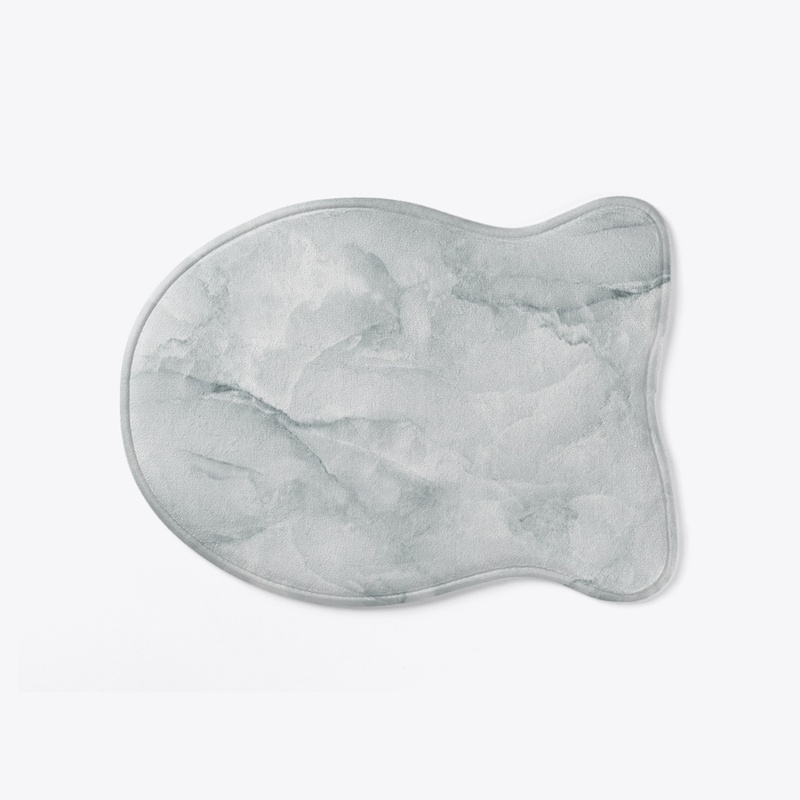 Marbled Grey and White
