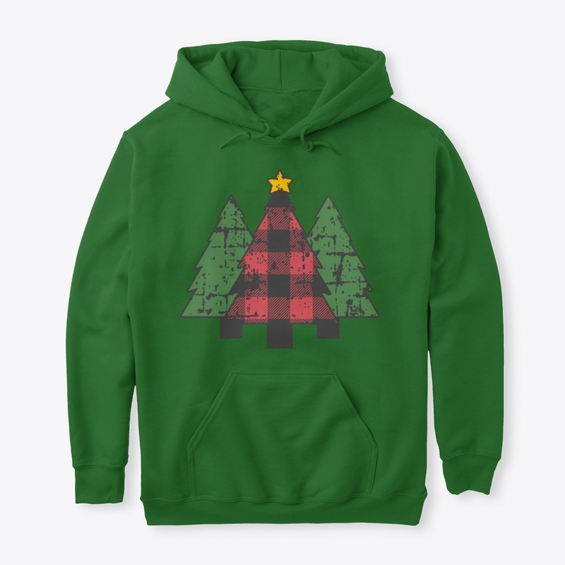 Distressed Triple Christmas Tree