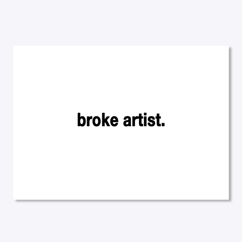 broke artist