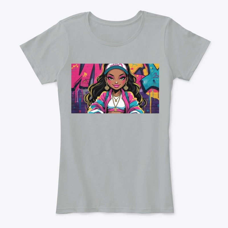 sexy hip hop girl
