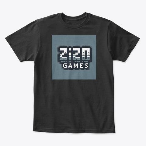Zizo Games Basic T Black T-Shirt Front
