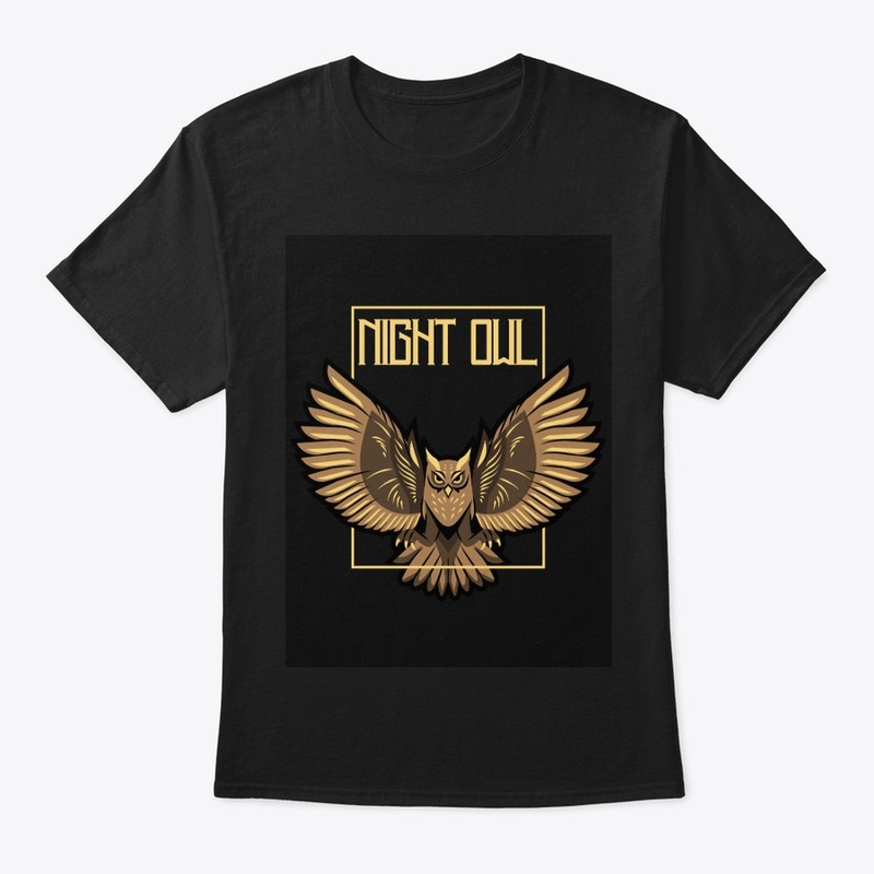 Night owl vibe tees