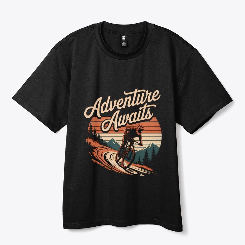  Mountain Biker Adventure Awaits Graphic