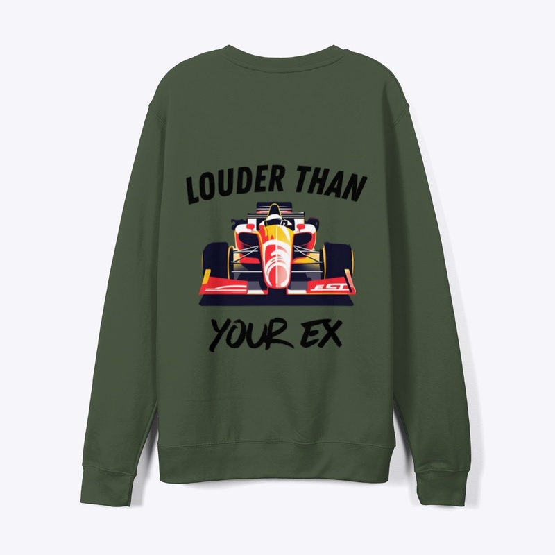 'Louder Than Your Ex' Graphic Car Design