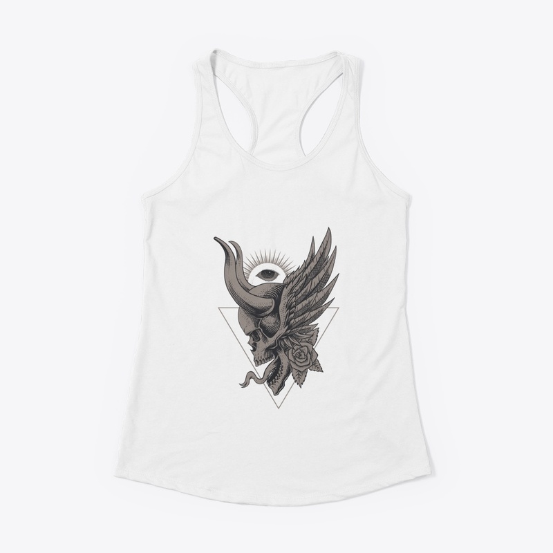 angel skull