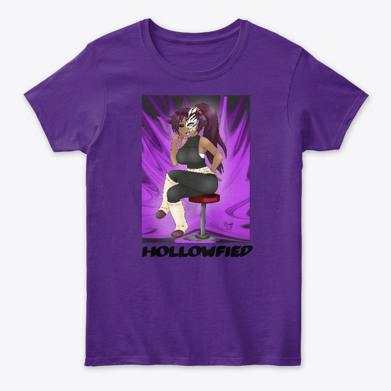 Hollowfied Yoruichi