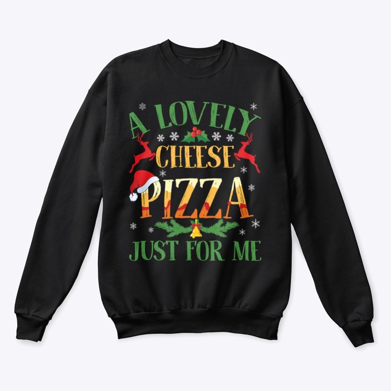Christmas Alone Home  Cheese Pizza