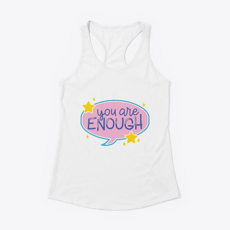 You are enough quote design 