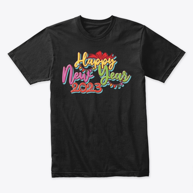 Happy New Year 2023 T-Shirt Design