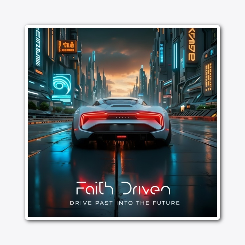 FAITH DRIVEN DRIVE PAST INTO THE FUTURE