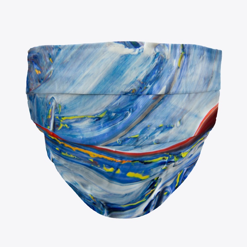 Abstract Paint Brush Stroke Design