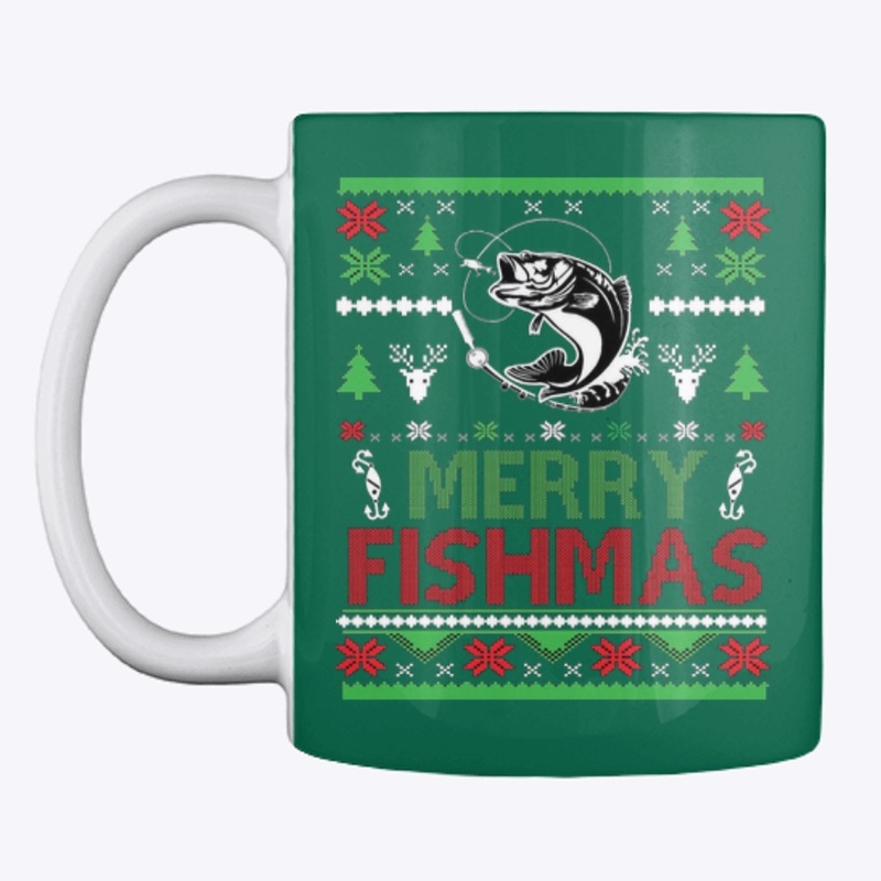 Merry Fishmas Ugly Christmas Sweater