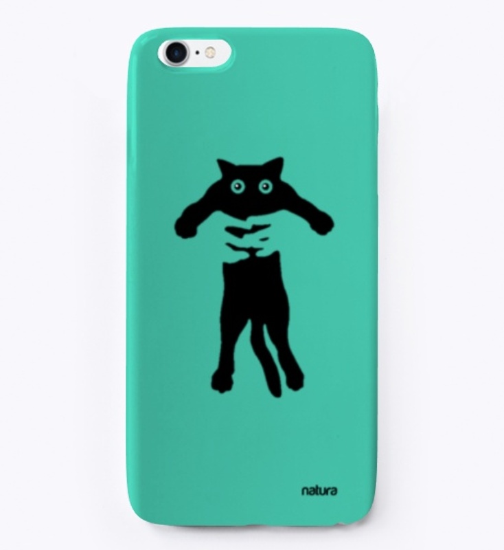 iPhone Case - holding cat