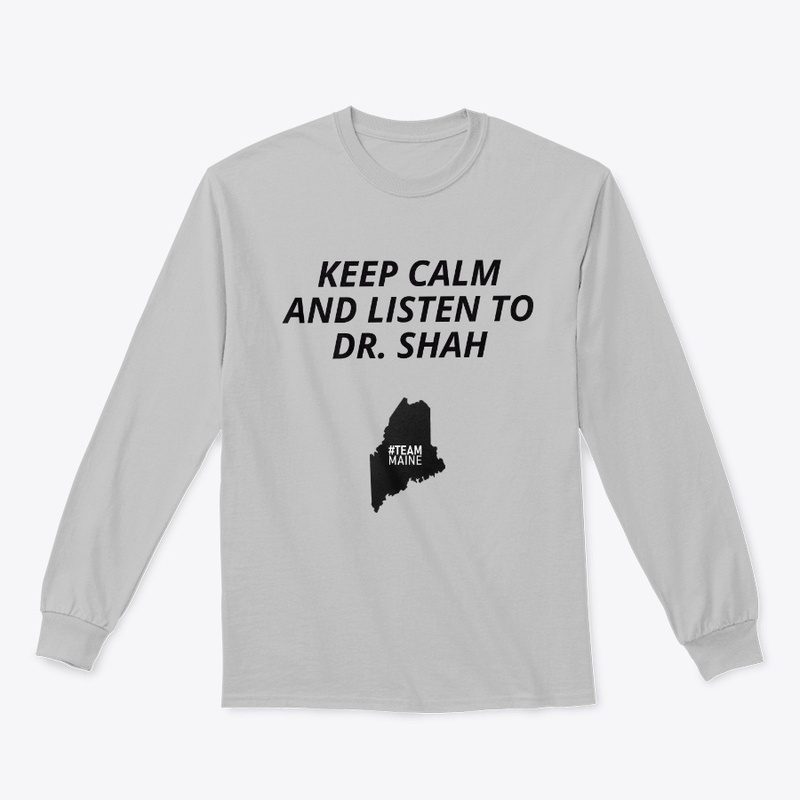 Team Maine - Keep Calm (Black)