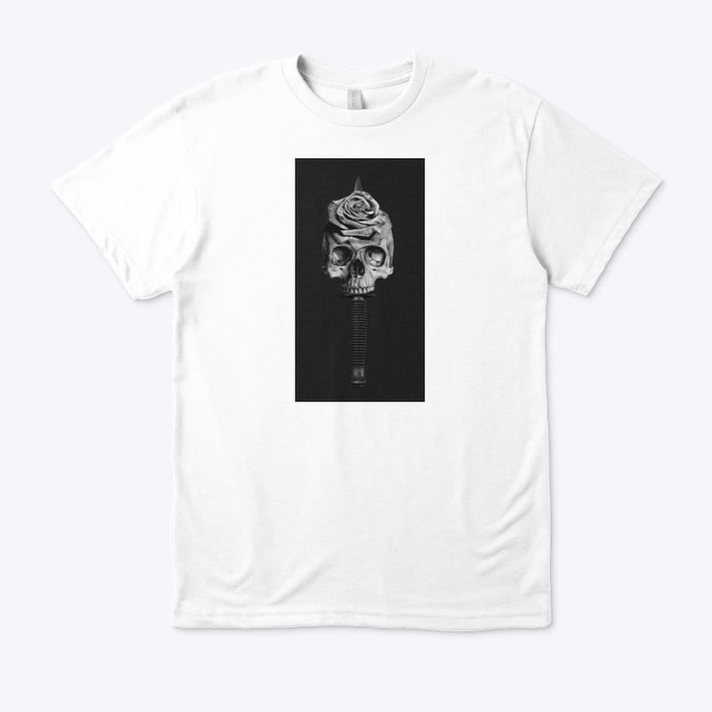 Skull rose and dagger