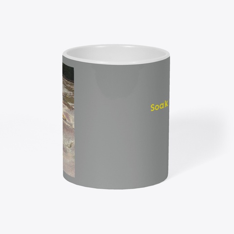 Soak Up The Sun Mug Medium Grey áo T-Shirt Right