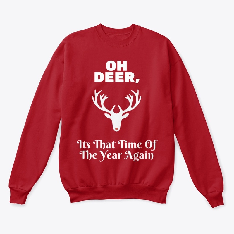 Oh Deer Its Christmas