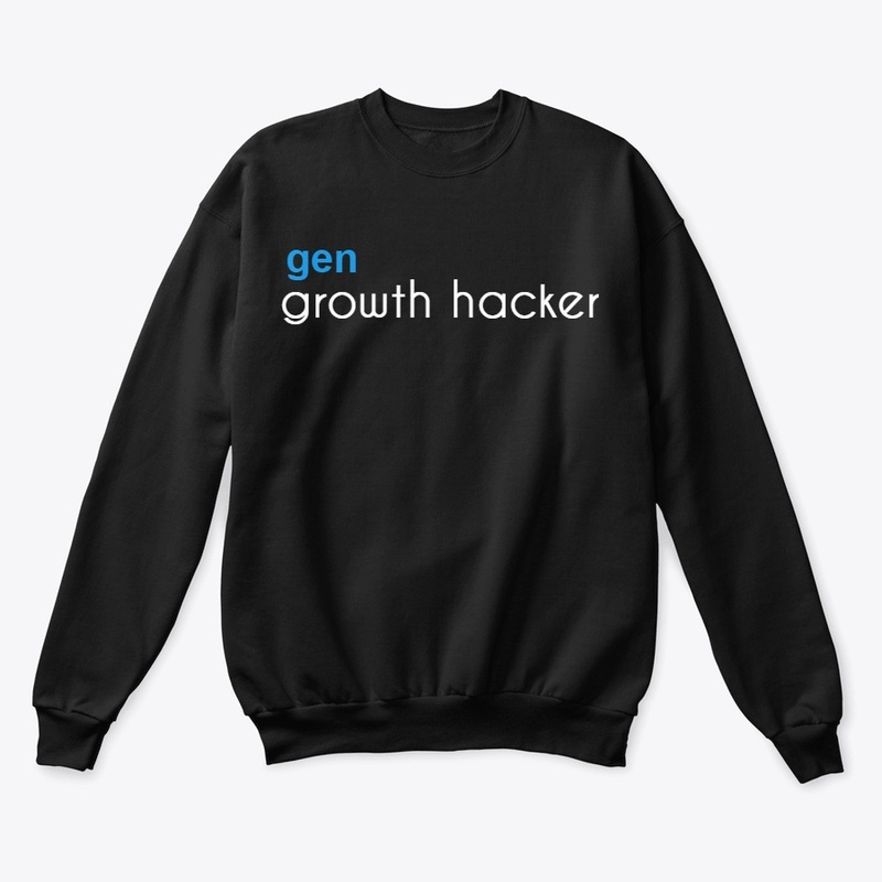 Growth hacker shirt - unisex - gen blue