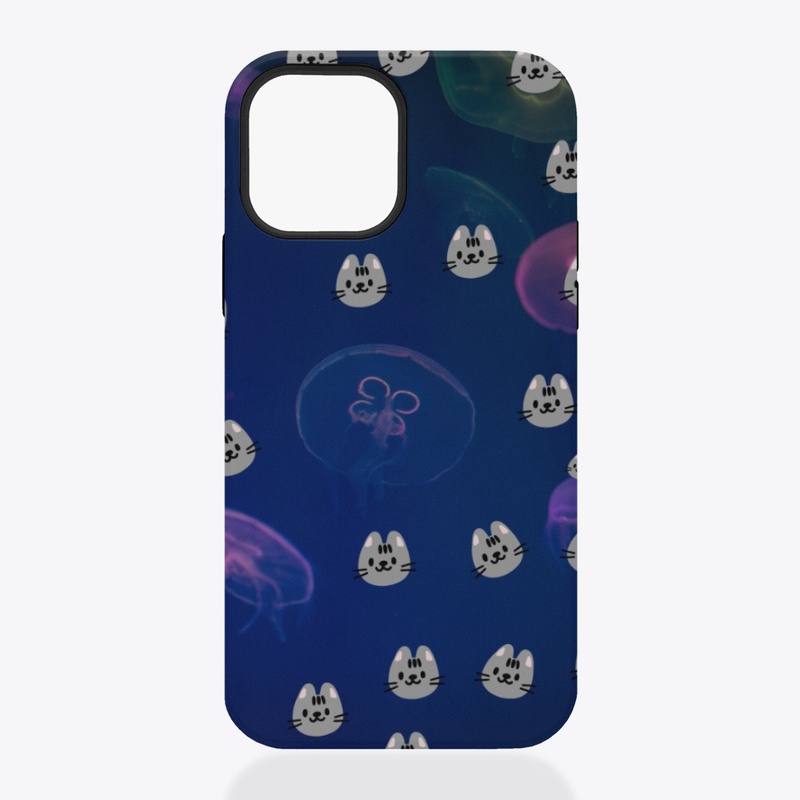 Cats & Jellyfish Phone Case