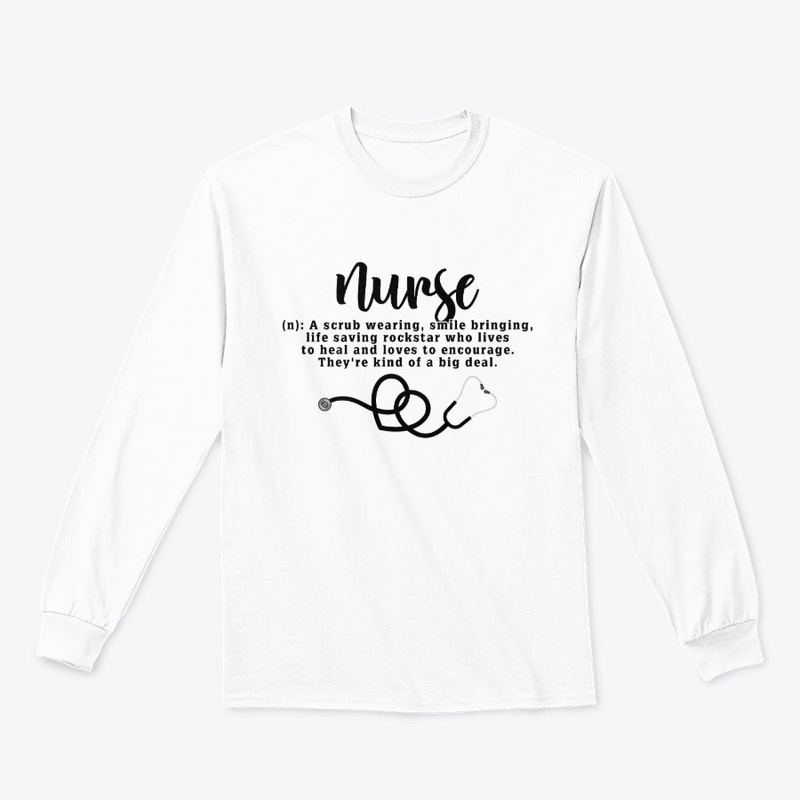 Nurse (N): A Scrub Wearing Nurse T shirt