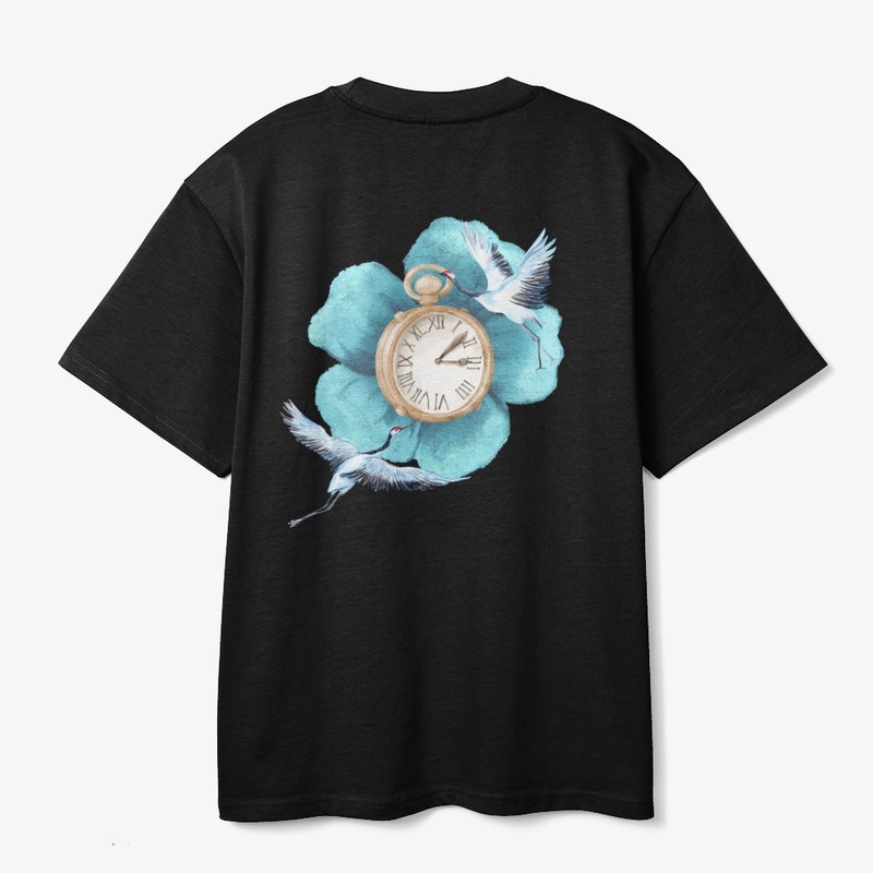 TEMPS DE VIE TEE BLACK