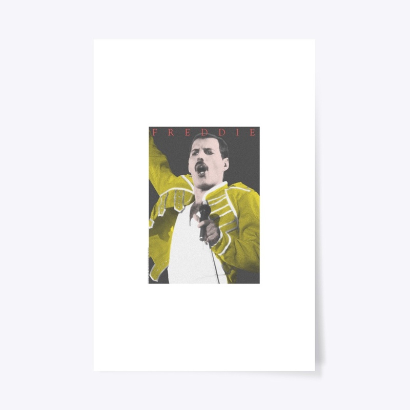 Freddie Mercury Official Singing Yellow