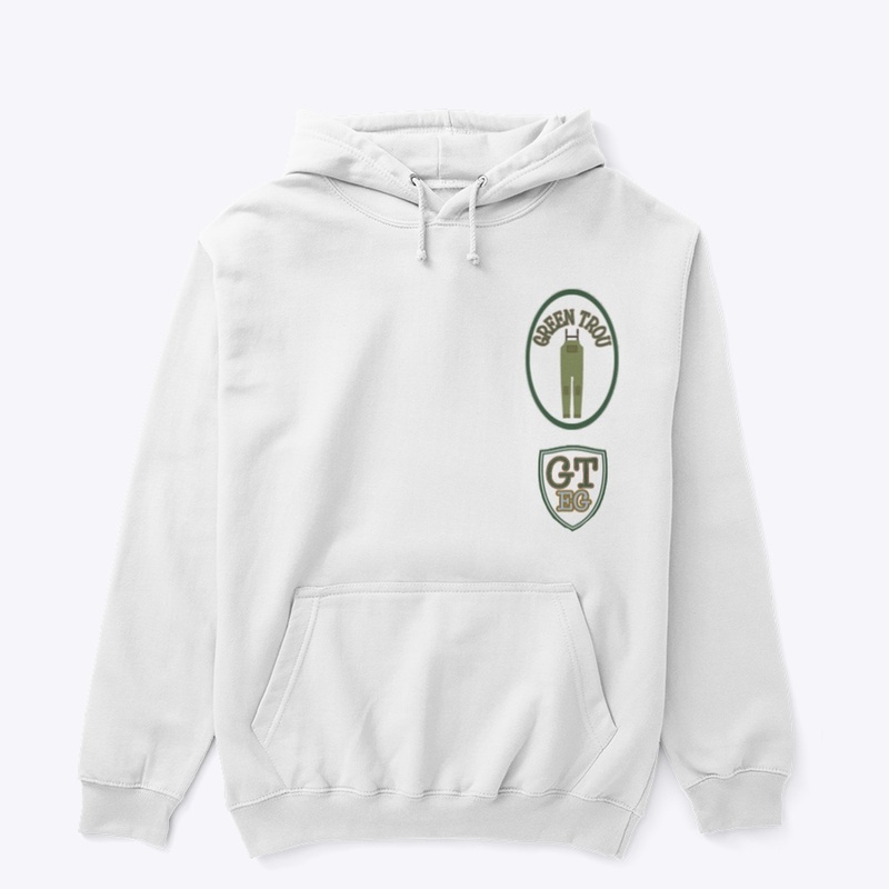Green Trou logo hoodie