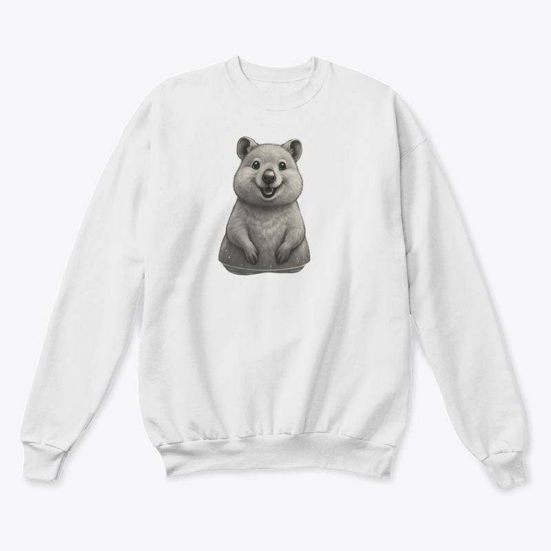 Cute Quokka Smiling Animal Graphic