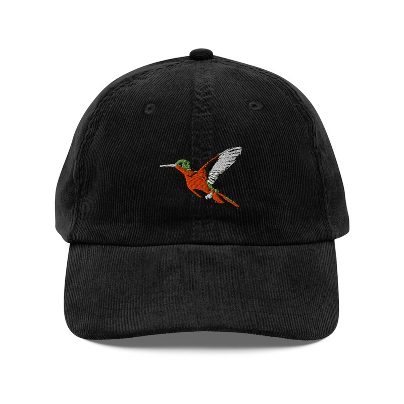 Cinnamon Humingbird Corduroy Hat 
