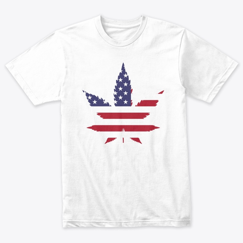 Patriotic Pot Leaf 