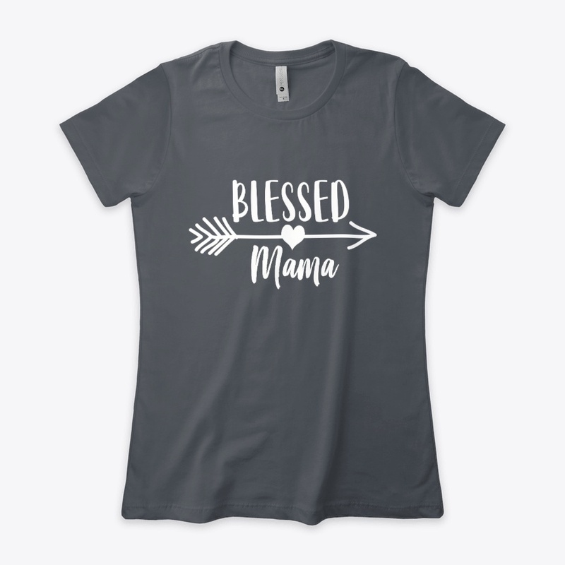 Mom Birthday Gift Blessed Mama T Shirt