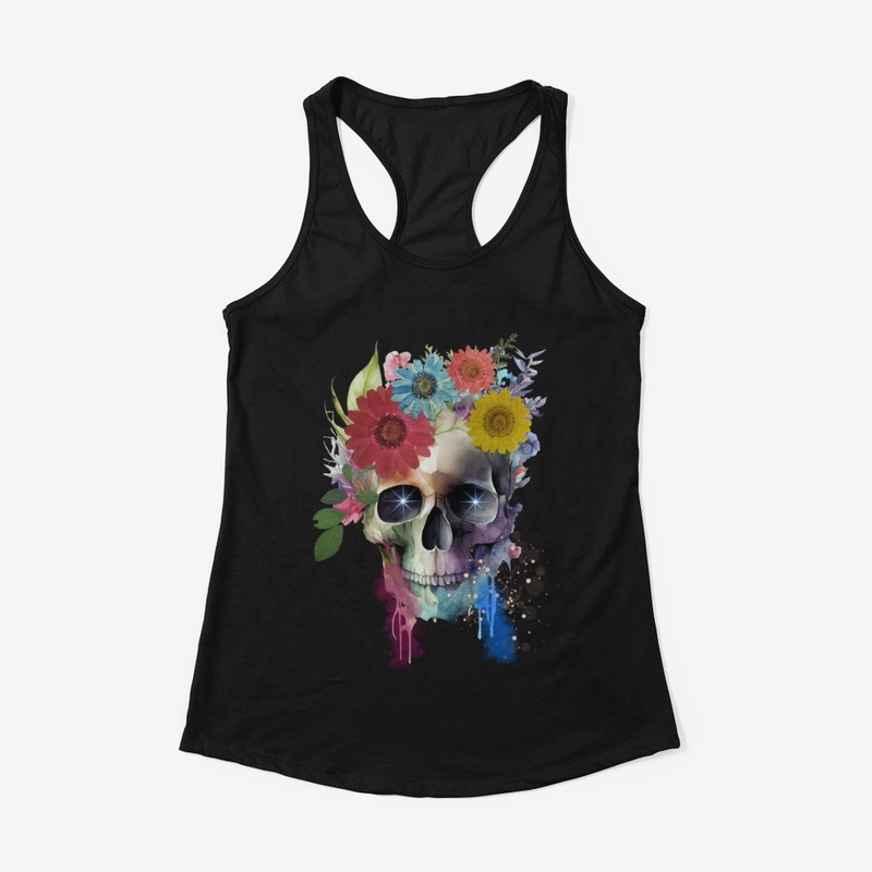 Blooming skull