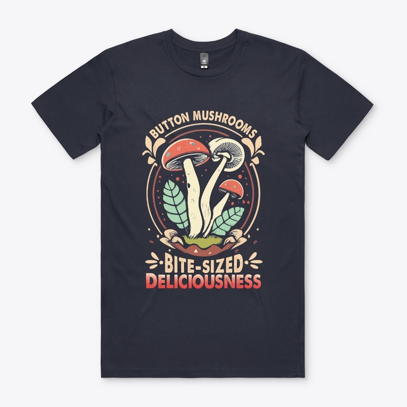 Button Mushroom T-Shirt