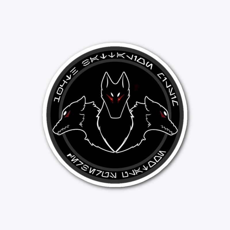 Cerberus Logo Die Cut Sticker