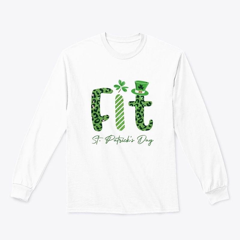 Fit St Patricks Day Funny Irish Shamrock