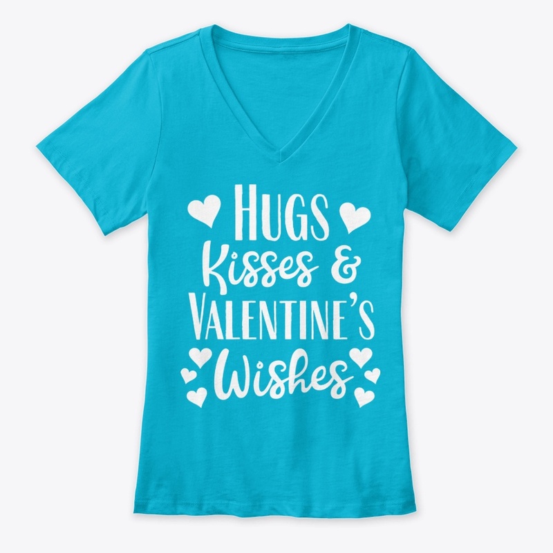 Hugs Kisses and Valentine's Wishes