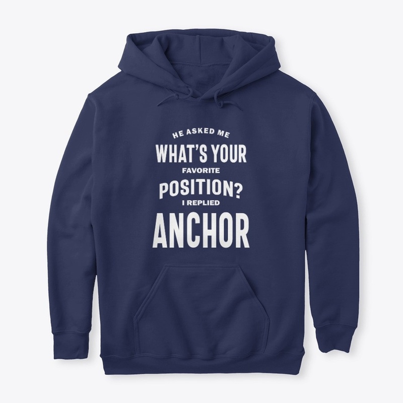Anchor Job Title Tee Gift Mens Womens
