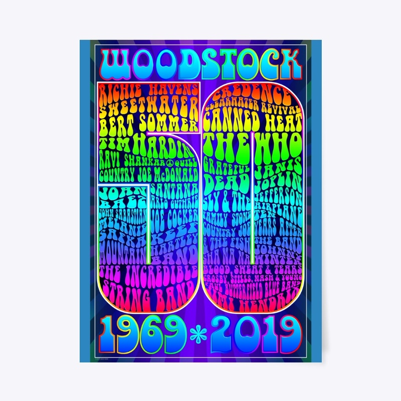 Woodstock 50th Anniversary Poster