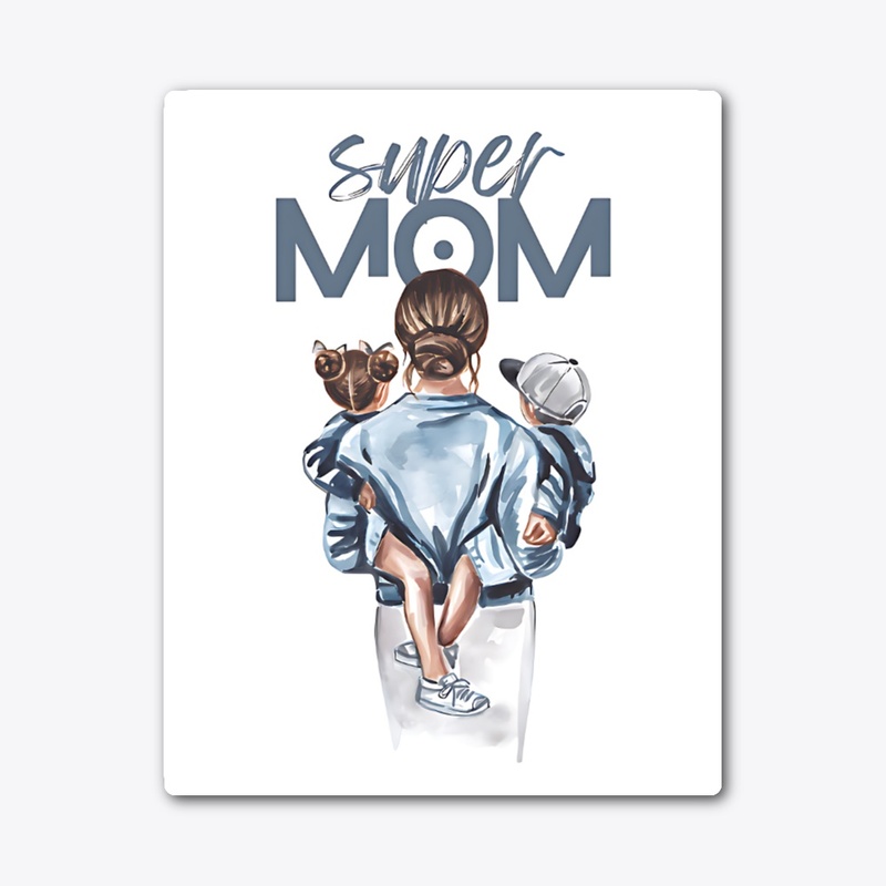 Super Mom Design T-Shirt