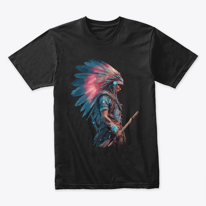 Cosmic Tribal Skull Warrior