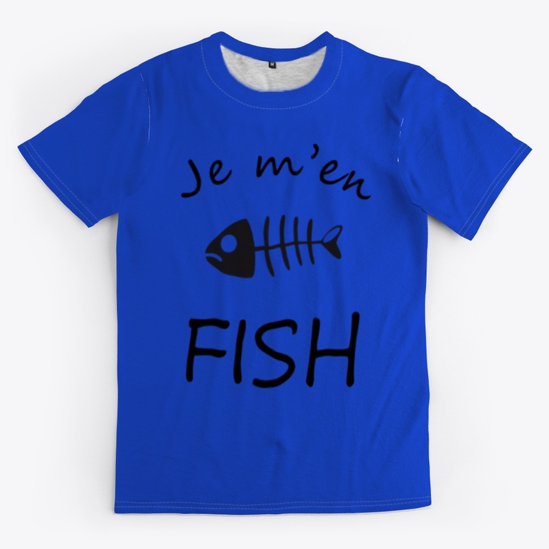 tee-shirt je m'en fish