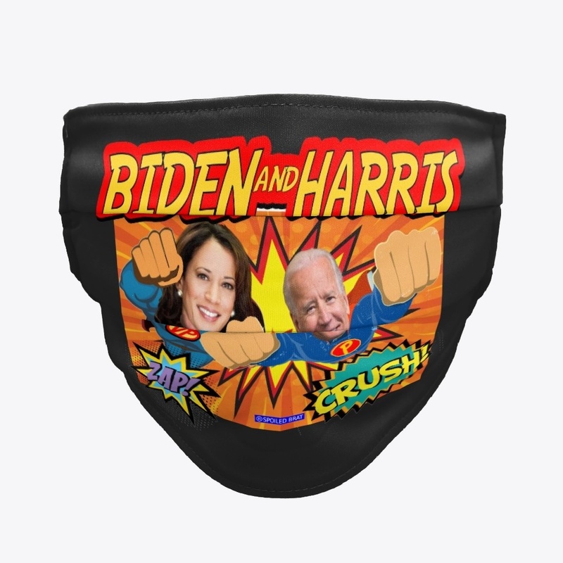 Biden and Harris Super Heros 