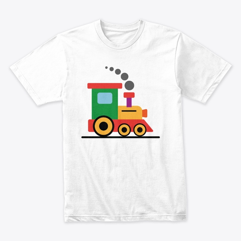 colored train